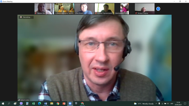 Гостьова зустріч з експертами соціального проєкту USAID «Заради життя» представництва Міжнародної організації РАТН в Україні (29.09.21)